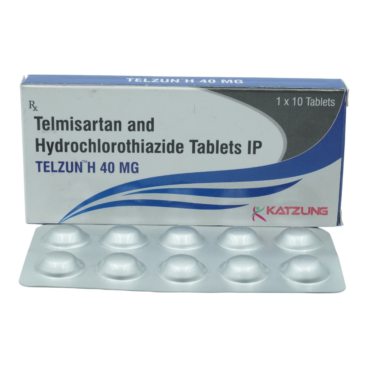 Telzun H 40 mg Tablet 10's, Pack of 10 Telzun H 40 mg Tablet 10's, Pack of 10