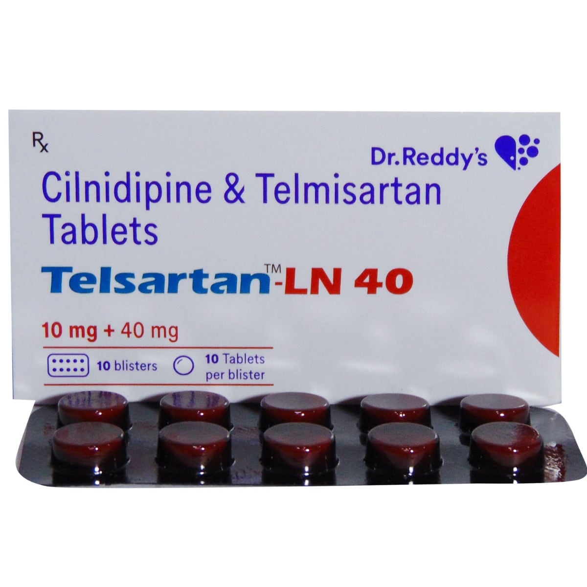 Telsartan-LN 40 Tablet 10's, Pack of 10 TabletS Telsartan-LN 40 Tablet 10's, Pack of 10 TabletS