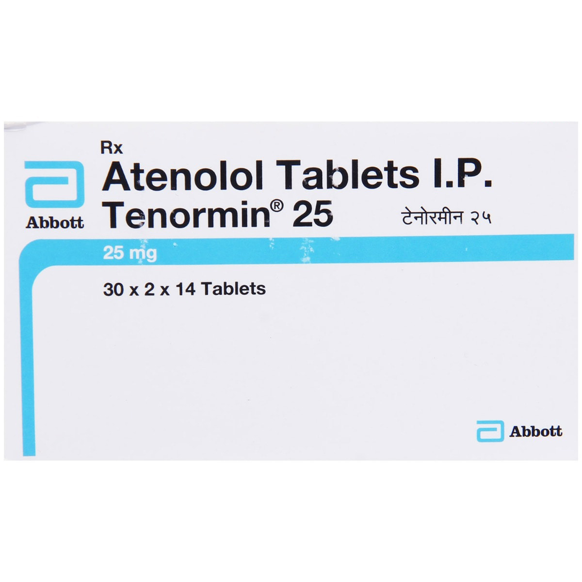 Tenormin 25 Tablet 14's, Pack of 14 TABLETS Tenormin 25 Tablet 14's, Pack of 14 TABLETS