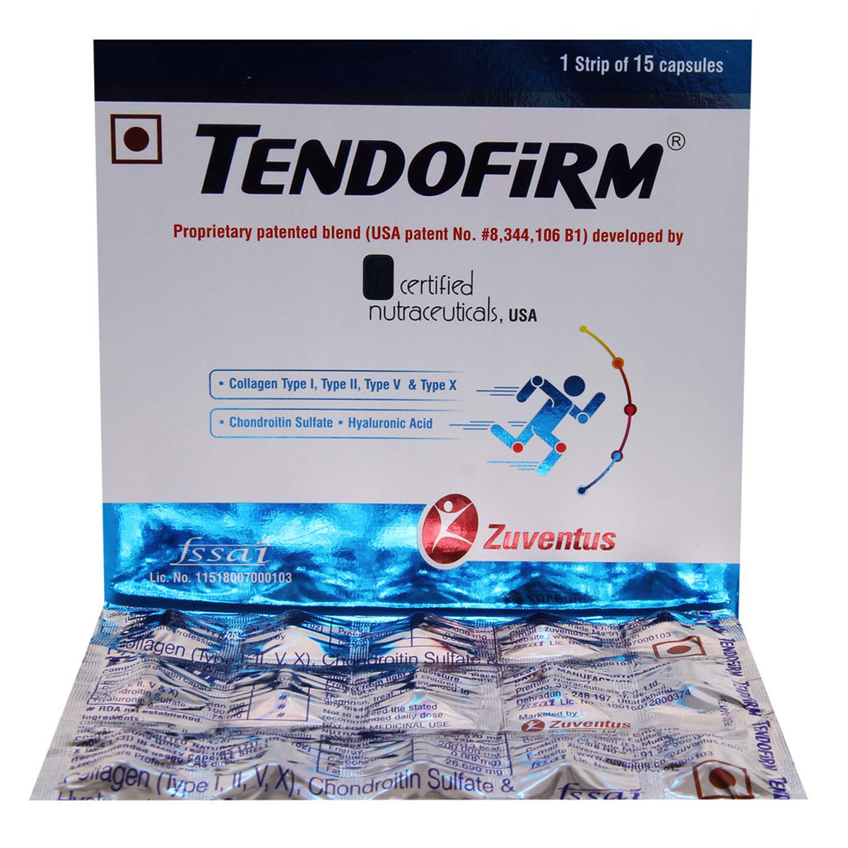 Tendofirm Capsule 15's, Pack of 15 CAPSULES Tendofirm Capsule 15's, Pack of 15 CAPSULES