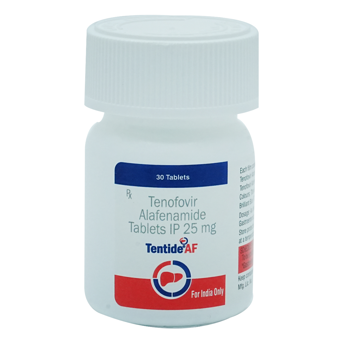 Tentide AF 25 Tablet 30's, Pack of 1 TABLET Tentide AF 25 Tablet 30's, Pack of 1 TABLET