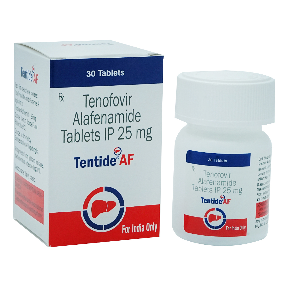 Tentide AF 25 Tablet 30's, Pack of 1 TABLET Tentide AF 25 Tablet 30's, Pack of 1 TABLET