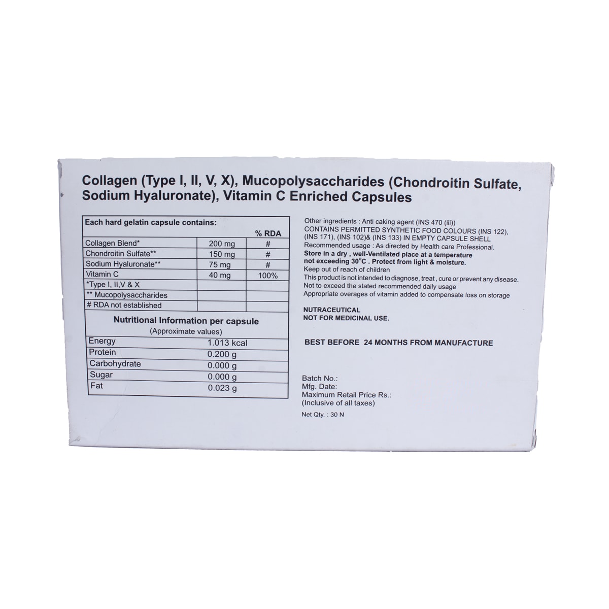 Tendo Pro Capsule 10's, Pack of 10 Tendo Pro Capsule 10's, Pack of 10