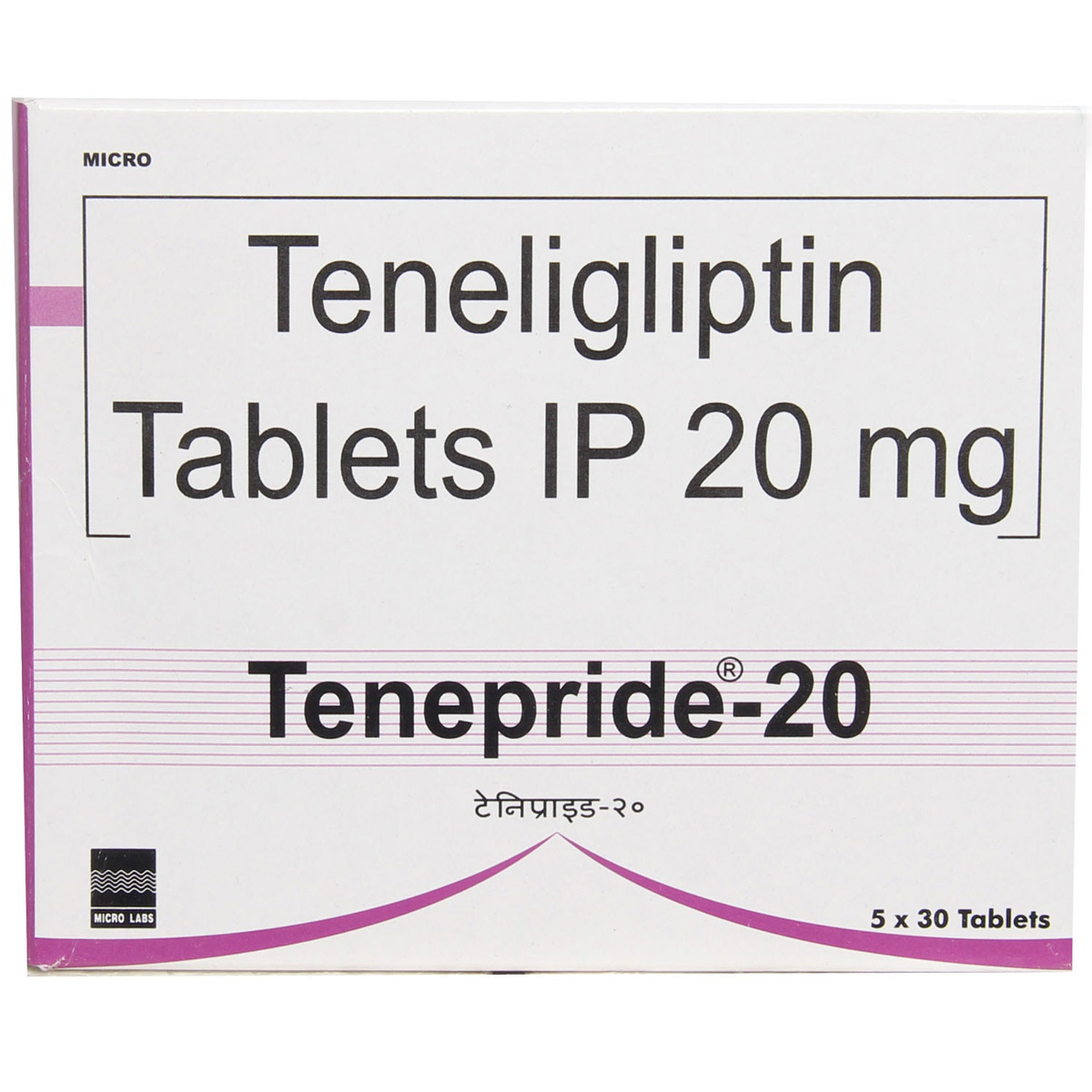 Tenepride-20 Tablet 30's, Pack of 30 TABLETS Tenepride-20 Tablet 30's, Pack of 30 TABLETS