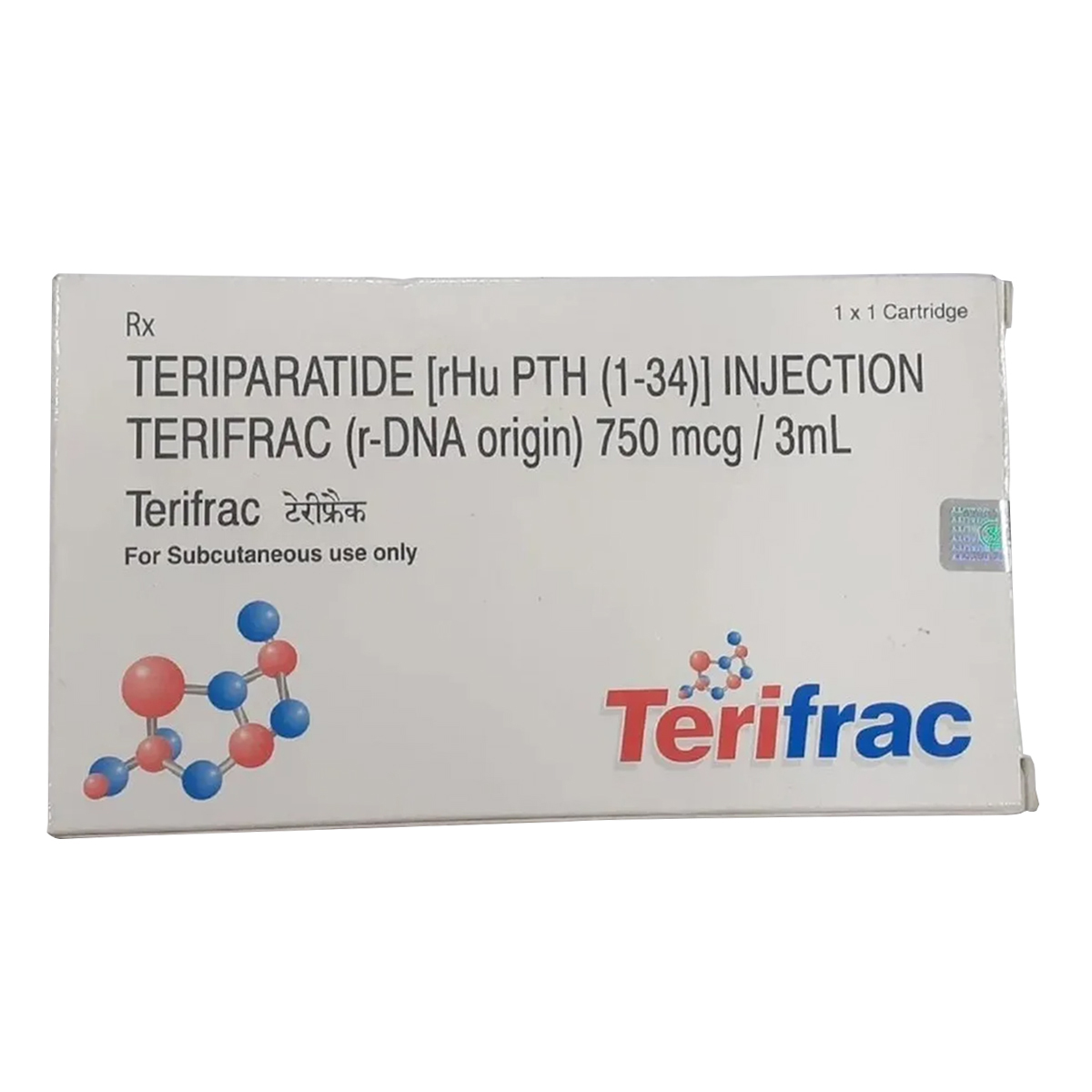 Terifrac 750 mcg Injection 3 ml, Pack of 1 Injection Terifrac 750 mcg Injection 3 ml, Pack of 1 Injection
