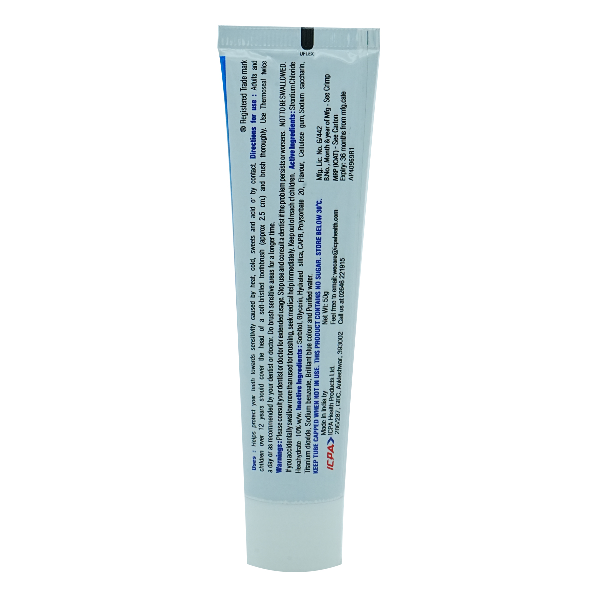 Thermoseal Repair Toothpaste 50 gm, Pack of 1 TOOTHPASTE Thermoseal Repair Toothpaste 50 gm, Pack of 1 TOOTHPASTE