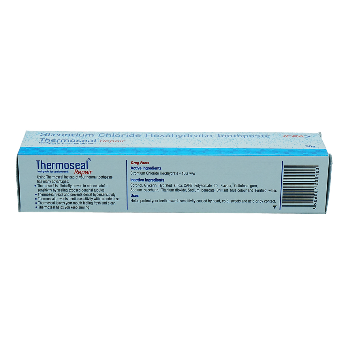Thermoseal Repair Toothpaste 50 gm, Pack of 1 TOOTHPASTE Thermoseal Repair Toothpaste 50 gm, Pack of 1 TOOTHPASTE