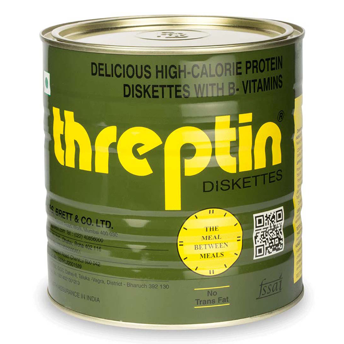 Threptin High-Calorie Protein Vanilla Flavour Diskettes, 1 kg, Pack of 1 Threptin High-Calorie Protein Vanilla Flavour Diskettes, 1 kg, Pack of 1
