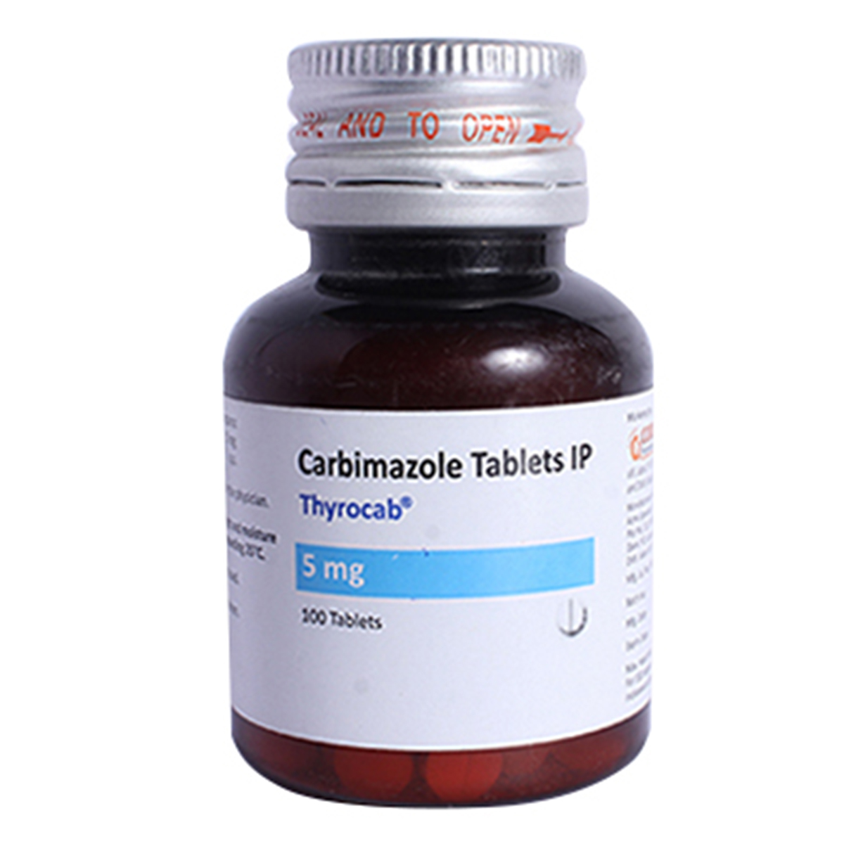 THYROCAB 5MG TABLET, Pack of 1 TABLET THYROCAB 5MG TABLET, Pack of 1 TABLET