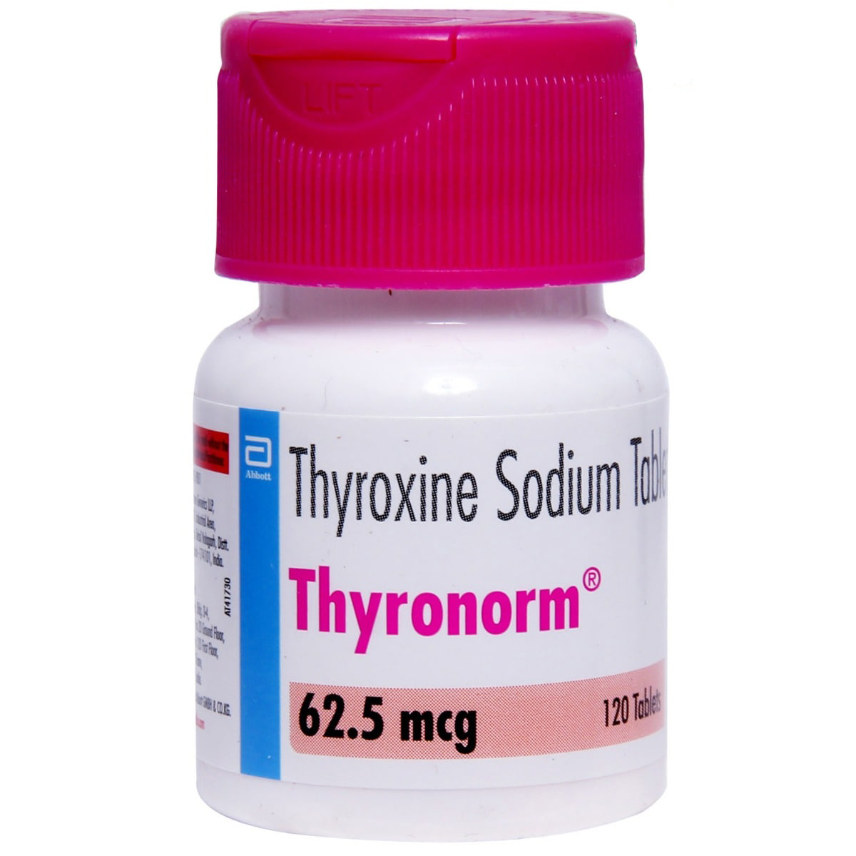 Thyronorm 62.5mcg Tablet 120's, Pack of 1 TABLET Thyronorm 62.5mcg Tablet 120's, Pack of 1 TABLET