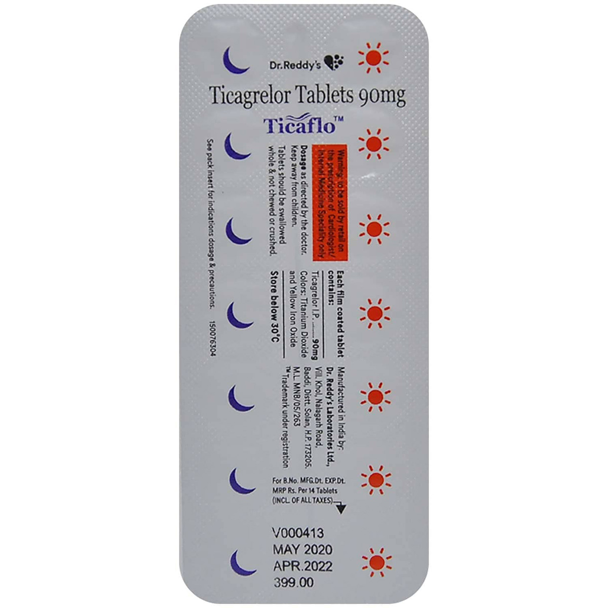 Ticaflo Tablet 14's, Pack of 14 TABLETS Ticaflo Tablet 14's, Pack of 14 TABLETS
