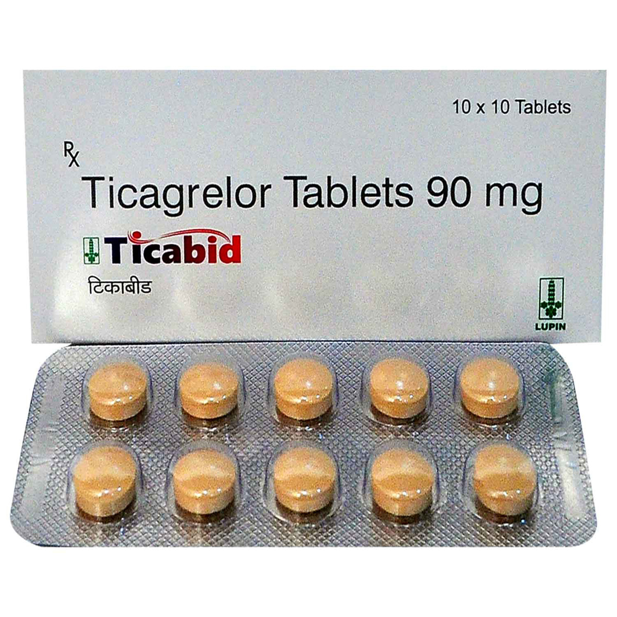 Ticabid 90 Tablet 10's, Pack of 10 TABLETS Ticabid 90 Tablet 10's, Pack of 10 TABLETS