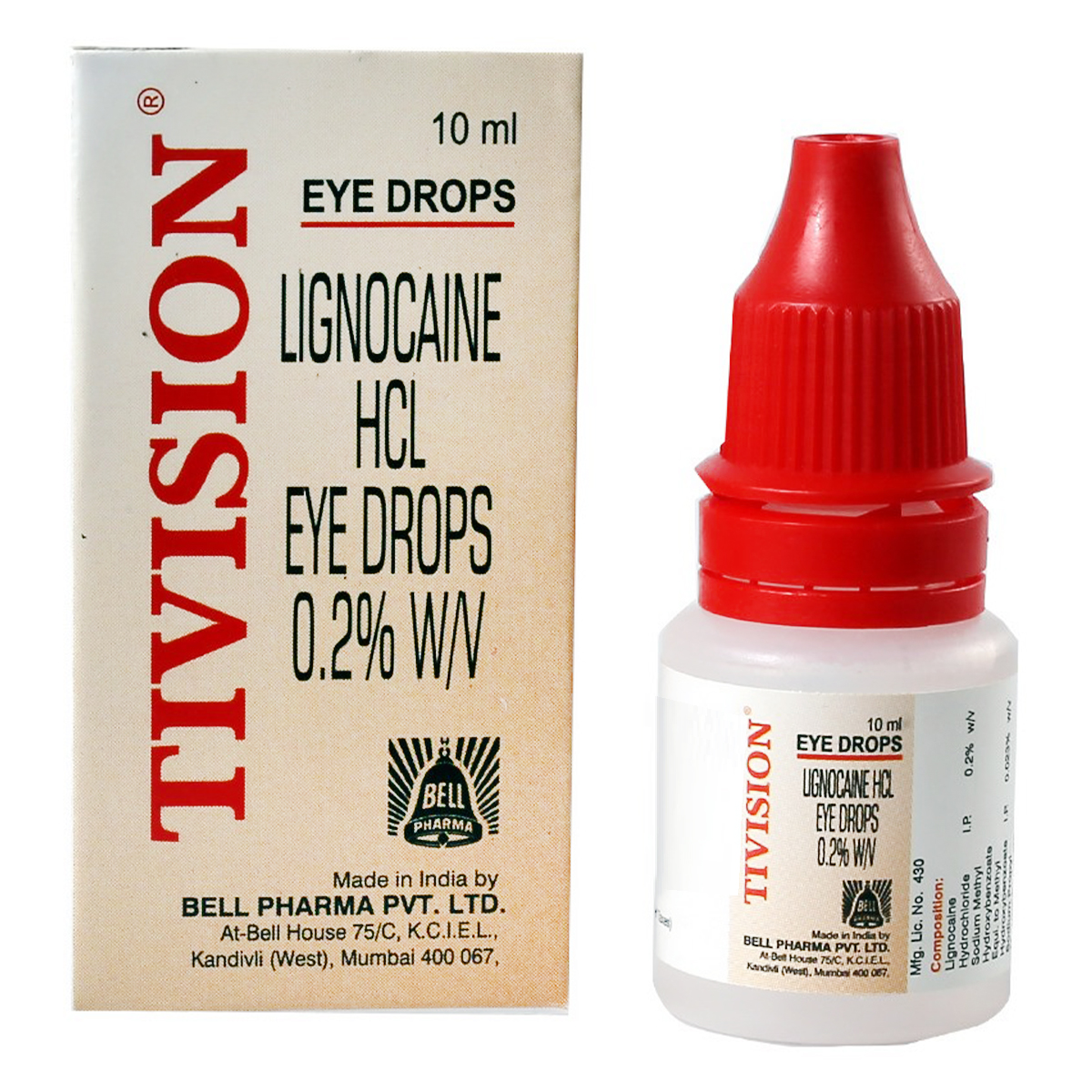 Tivision Eye Drops 10 ml, Pack of 1 EYE DROPS Tivision Eye Drops 10 ml, Pack of 1 EYE DROPS