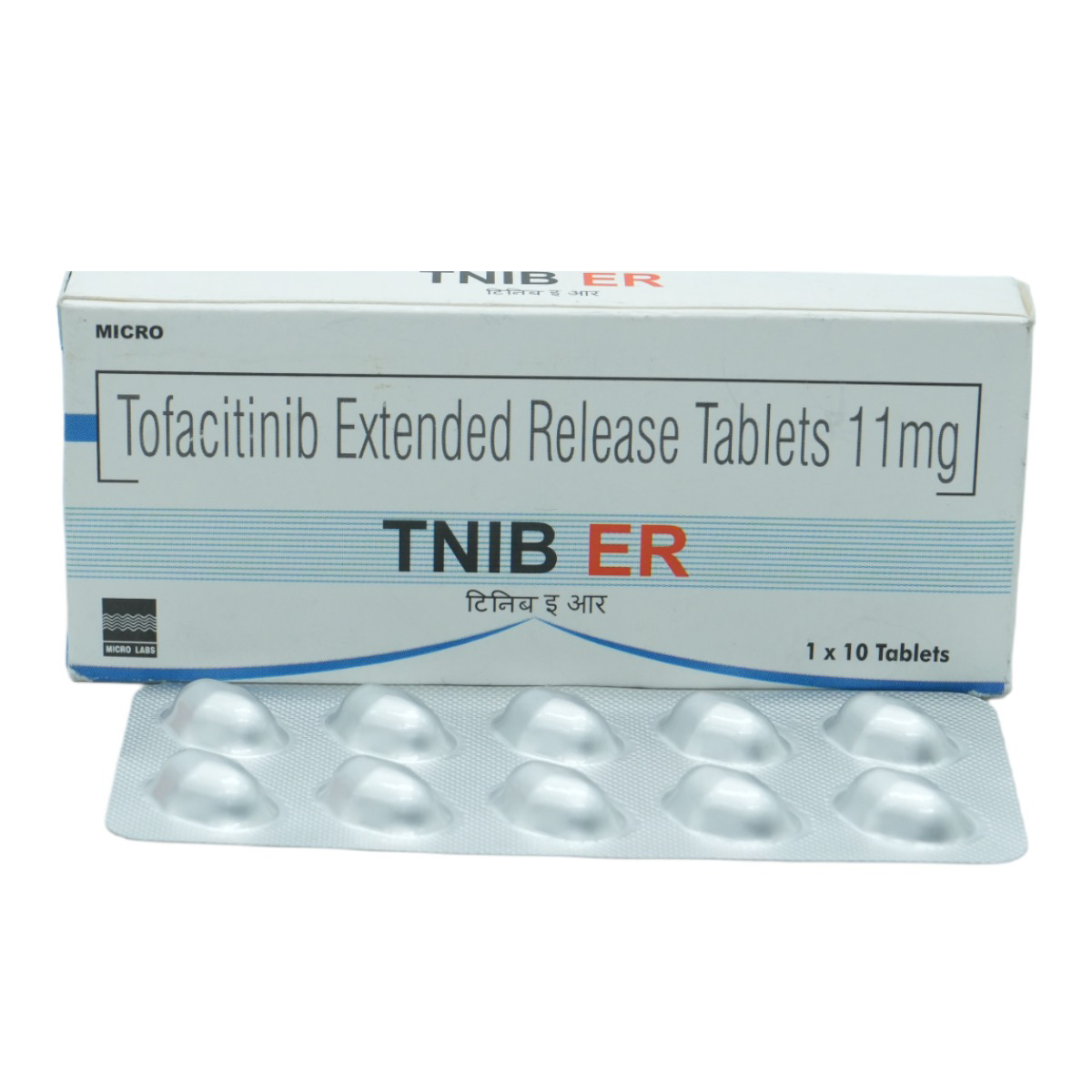 Tnib ER 11 mg Tablet 10's, Pack of 10 TabletS Tnib ER 11 mg Tablet 10's, Pack of 10 TabletS