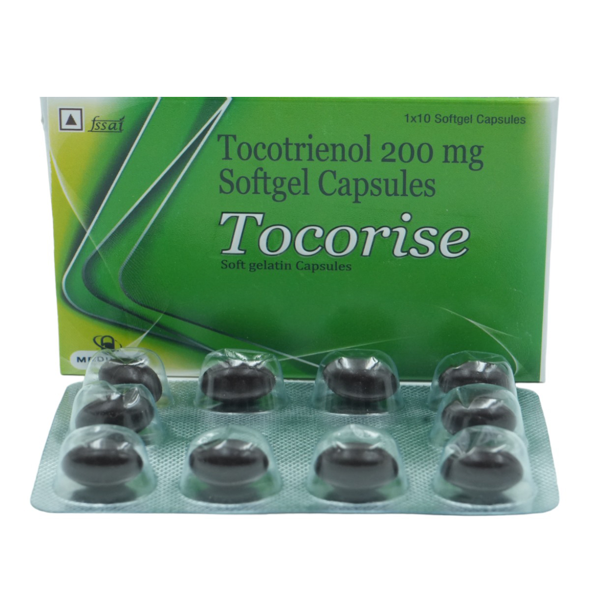 Tocorise 200 Softgel Capsule 10's, Pack of 10 CapsuleS Tocorise 200 Softgel Capsule 10's, Pack of 10 CapsuleS