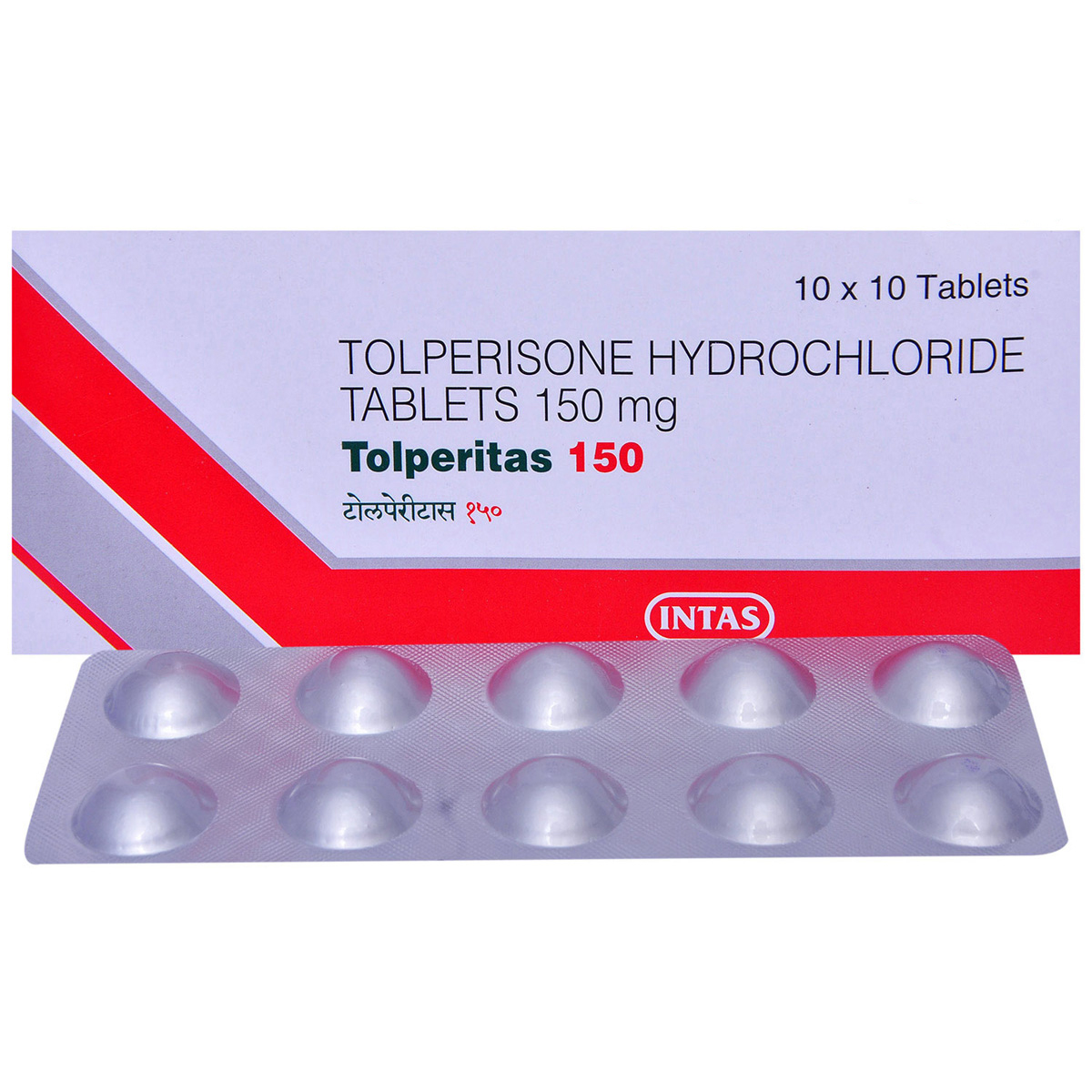 Tolperitas 150 Tablet 10's, Pack of 10 TABLETS Tolperitas 150 Tablet 10's, Pack of 10 TABLETS