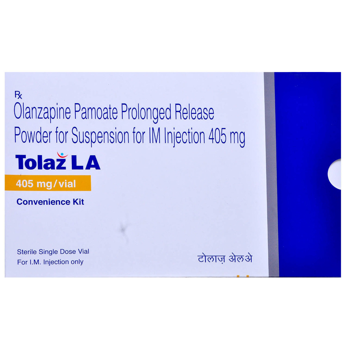 Tolaz LA 405mg/vial Convenience Kit 1's, Pack of 1 INJECTION Tolaz LA 405mg/vial Convenience Kit 1's, Pack of 1 INJECTION