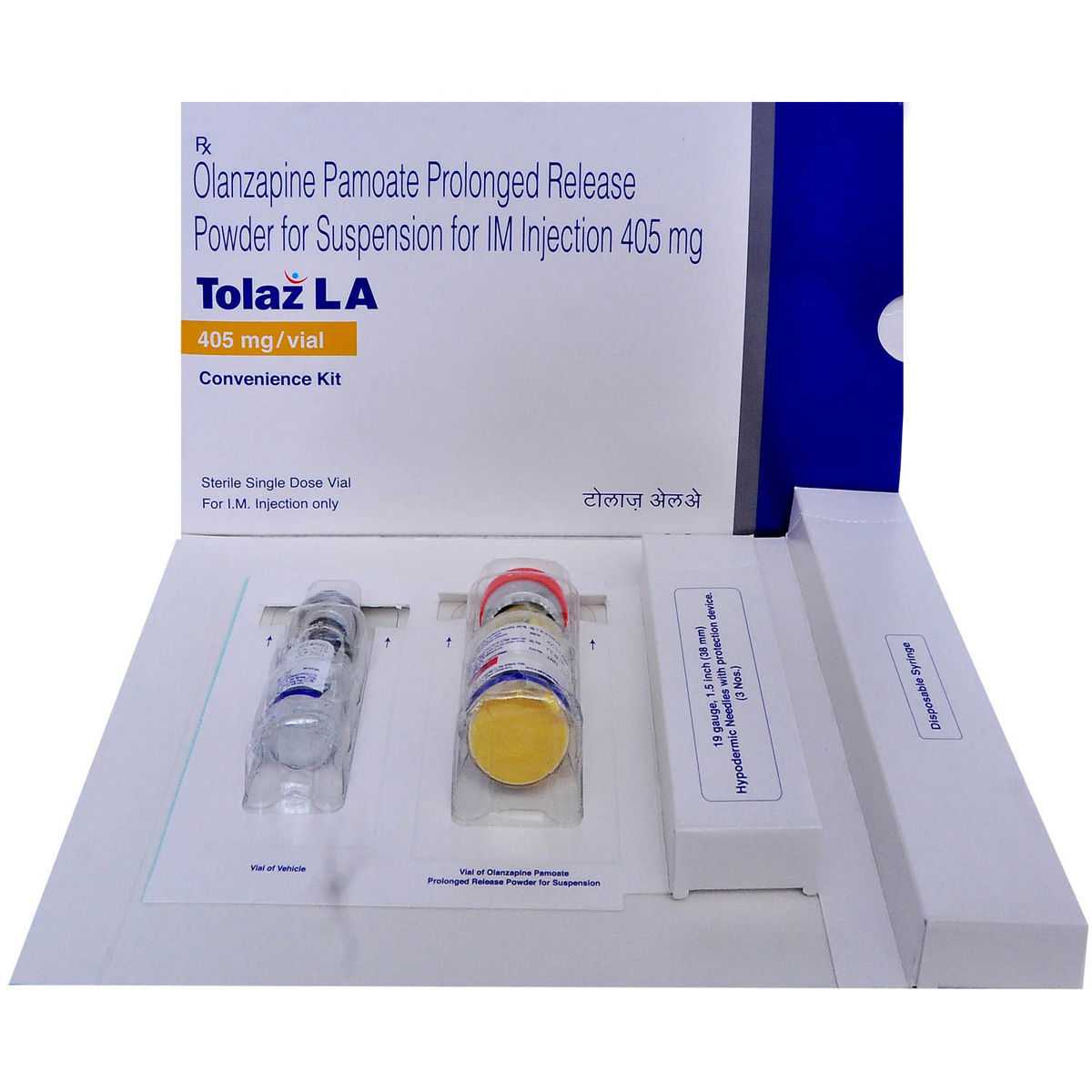 Tolaz LA 405mg/vial Convenience Kit 1's, Pack of 1 INJECTION Tolaz LA 405mg/vial Convenience Kit 1's, Pack of 1 INJECTION