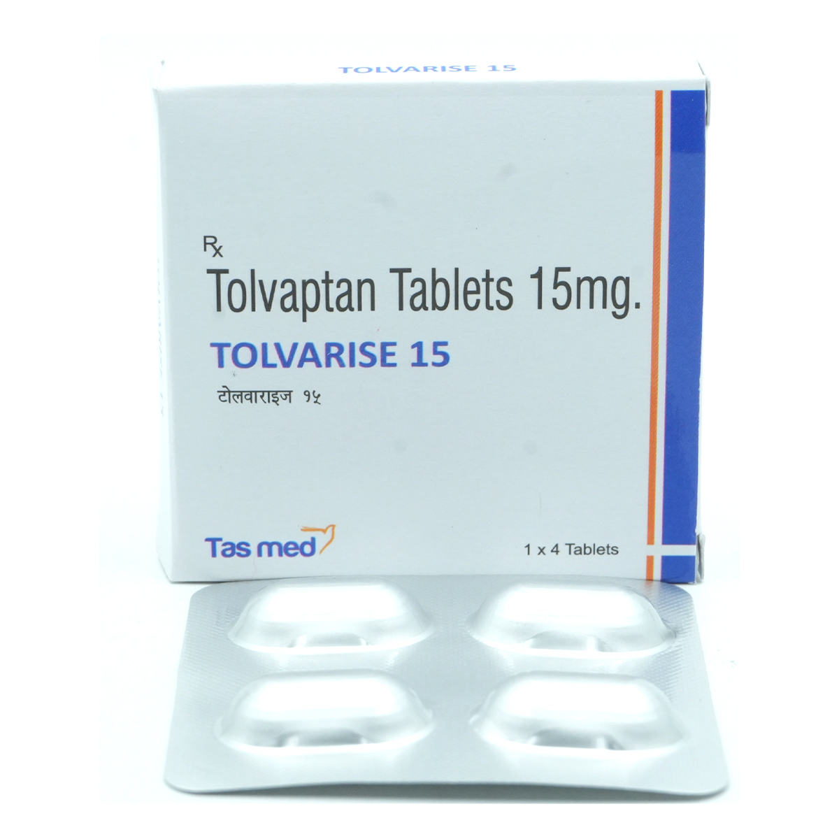 Tolvarise 15 mg Tablet 4's, Pack of 4 TabletS Tolvarise 15 mg Tablet 4's, Pack of 4 TabletS