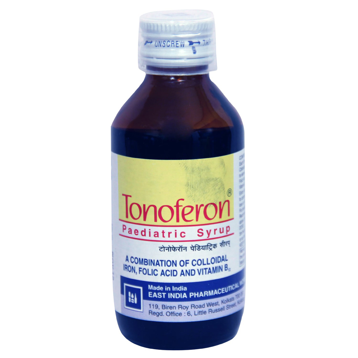 Buy Tonoferon Paediatric Syrup 100 ml Online