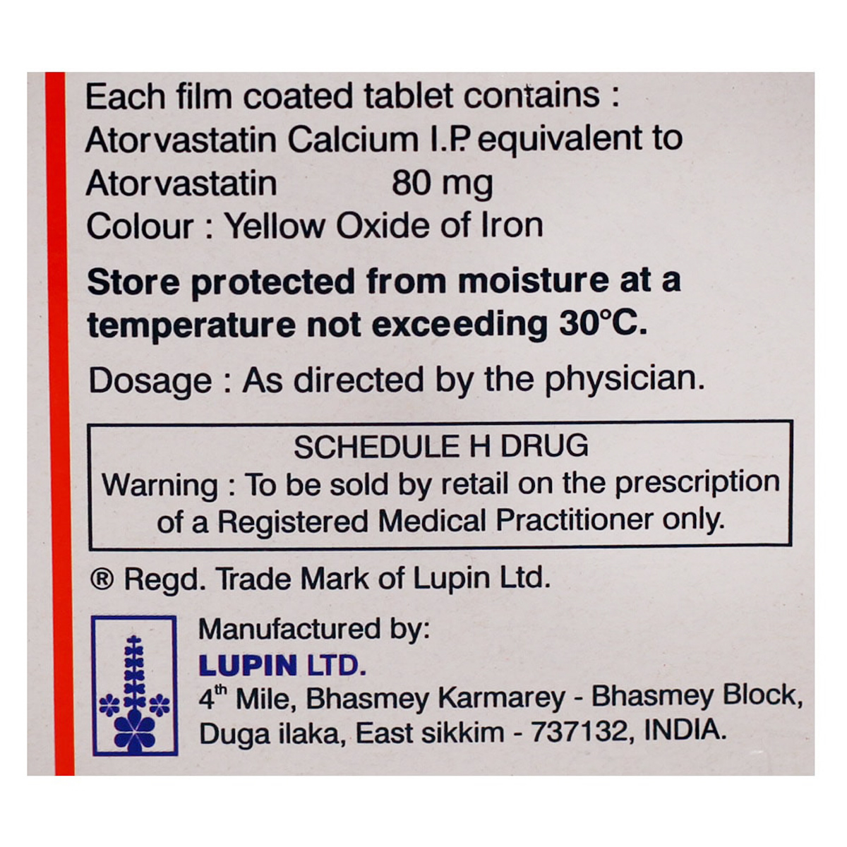 Tonact 80 Tablet 10's, Pack of 10 TABLETS Tonact 80 Tablet 10's, Pack of 10 TABLETS