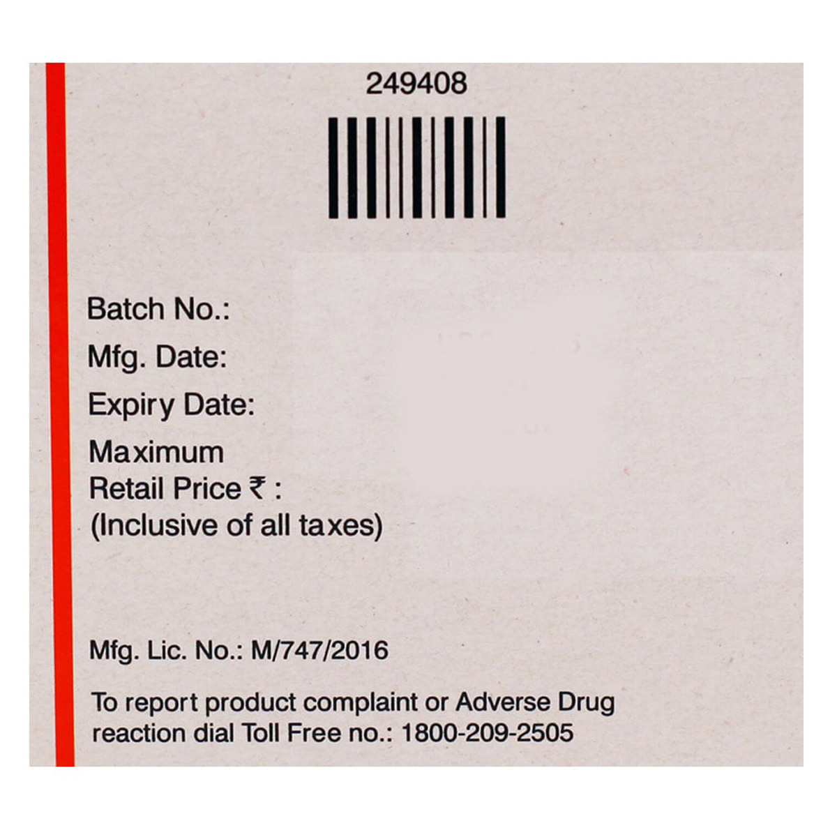 Tonact 80 Tablet 10's, Pack of 10 TABLETS Tonact 80 Tablet 10's, Pack of 10 TABLETS