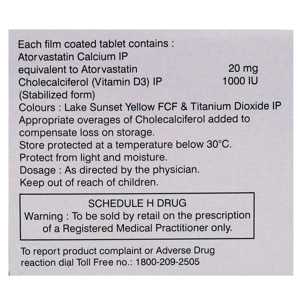 Tonact D 20 Tablet 10's, Pack of 10 Tonact D 20 Tablet 10's, Pack of 10