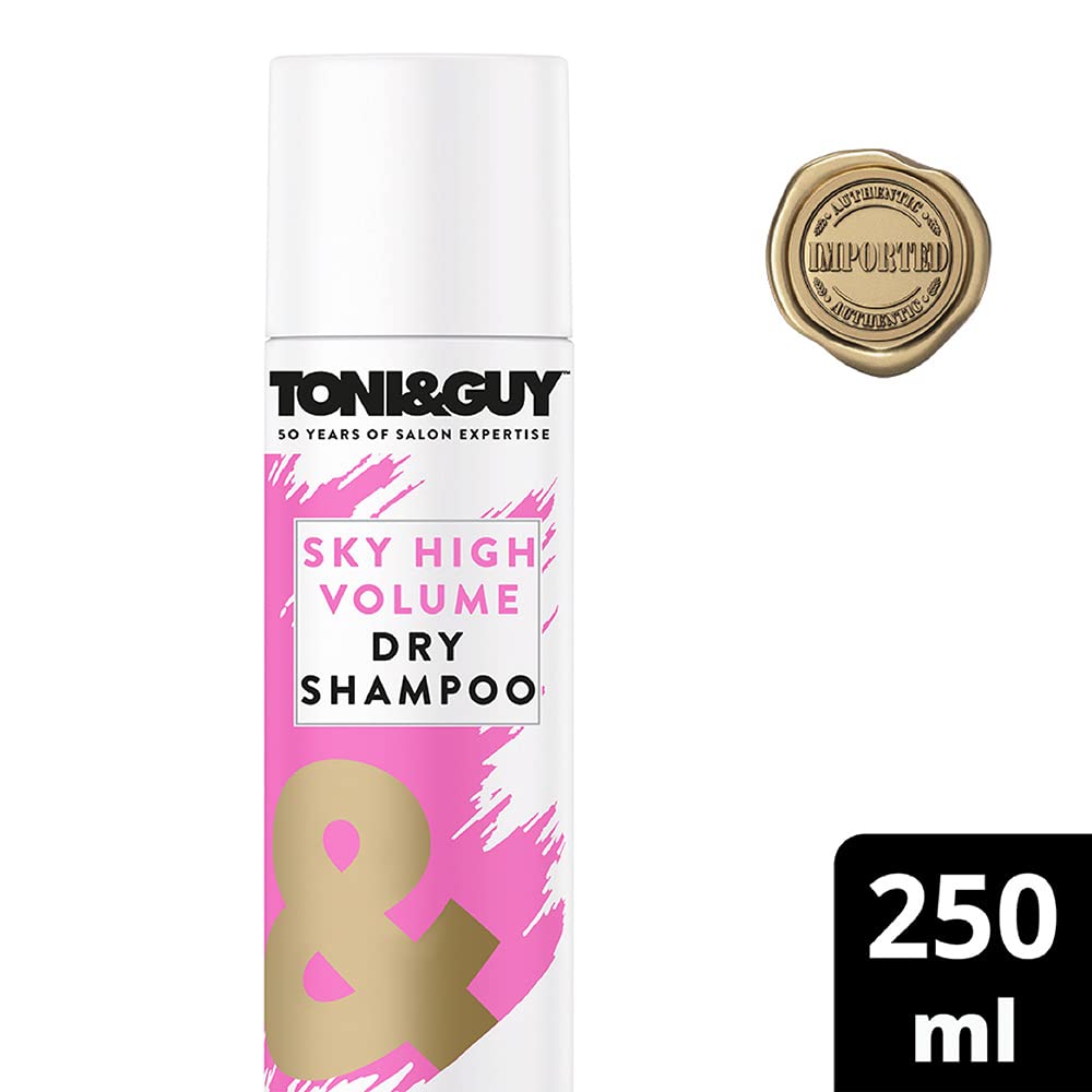 Toni&Guy Sky High Volume Dry Shampoo, 250 ml, Pack of 1 Toni&Guy Sky High Volume Dry Shampoo, 250 ml, Pack of 1