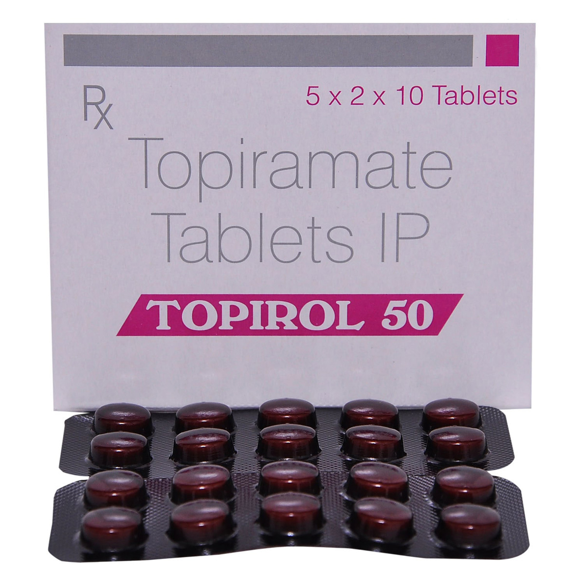 Topirol 50 Tablet 10's, Pack of 10 TABLETS Topirol 50 Tablet 10's, Pack of 10 TABLETS
