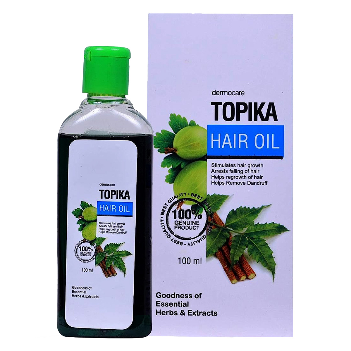 Topika Hair Oil, 100 ml, Pack of 1 Topika Hair Oil, 100 ml, Pack of 1