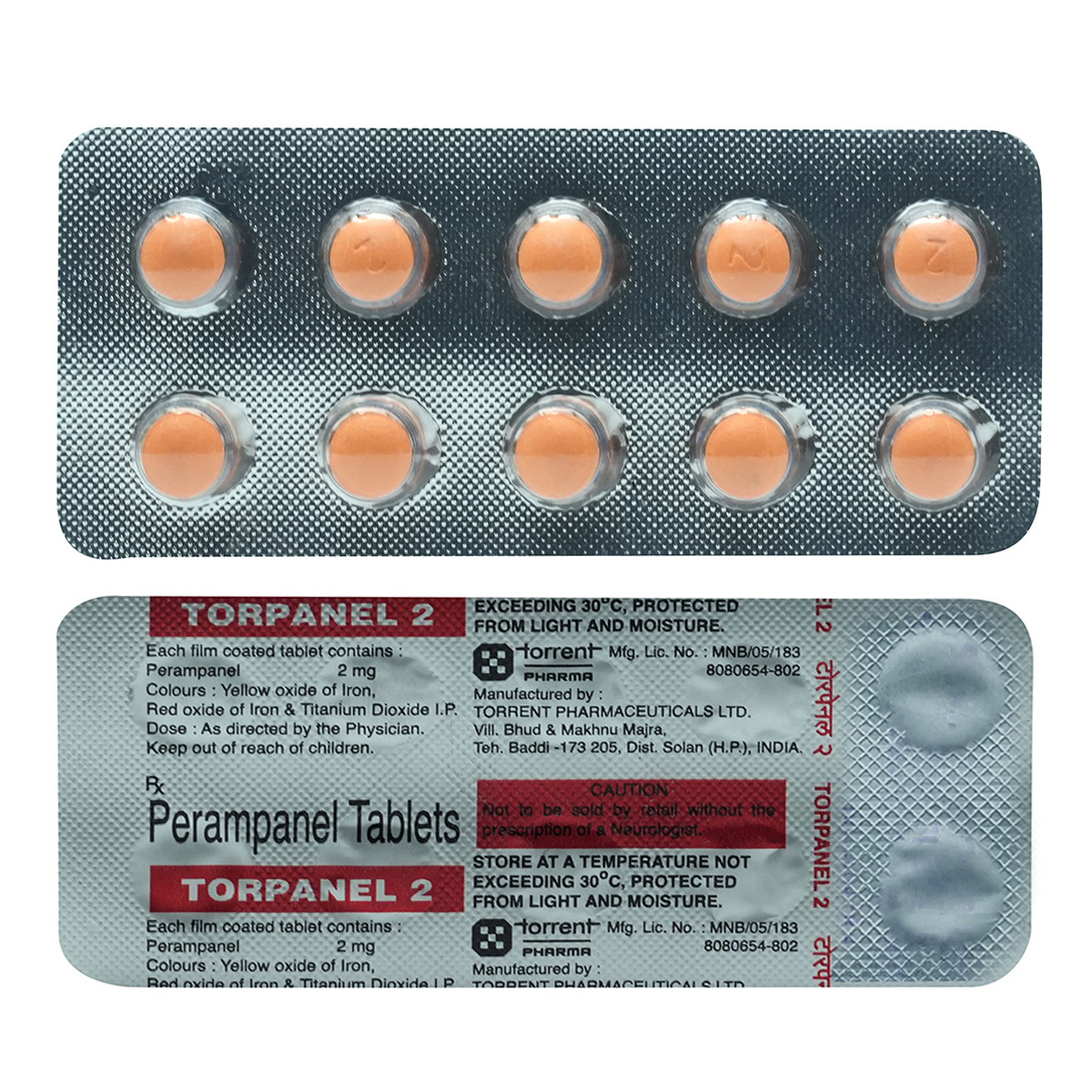 Torpanel 2 Tablet 10's, Pack of 10 TABLETS Torpanel 2 Tablet 10's, Pack of 10 TABLETS