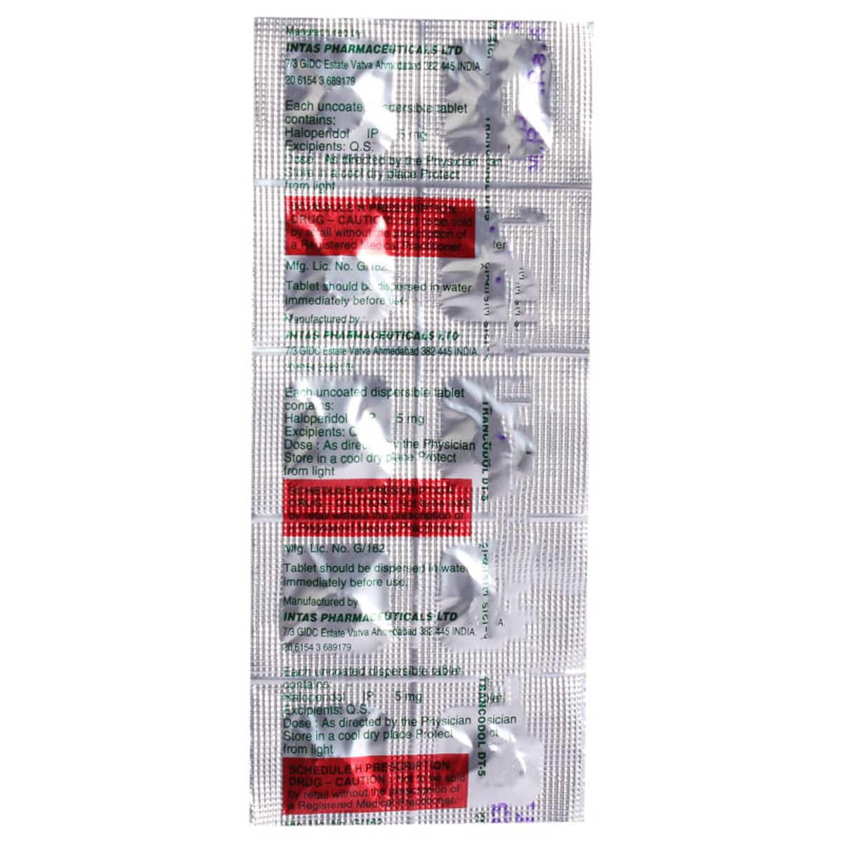 Trancodol DT 5 Tablet 10's, Pack of 10 TabletS Trancodol DT 5 Tablet 10's, Pack of 10 TabletS