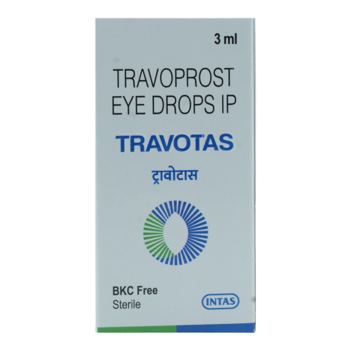Travotas 0.004% Eye Drop 3 ml, Pack of 1 EYE DROPS Travotas 0.004% Eye Drop 3 ml, Pack of 1 EYE DROPS