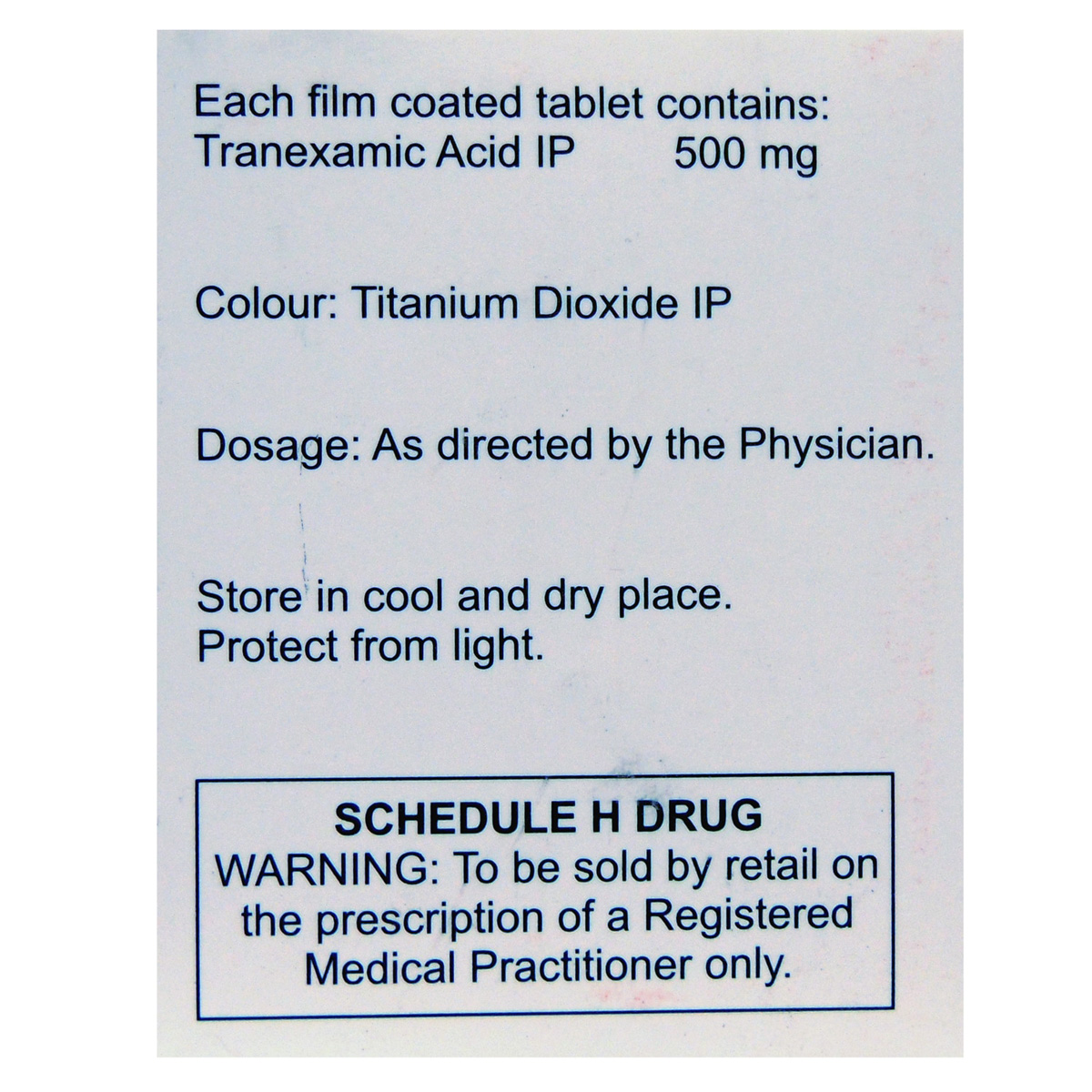 Trenaxa 500 Tablet 6's, Pack of 6 TABLETS Trenaxa 500 Tablet 6's, Pack of 6 TABLETS