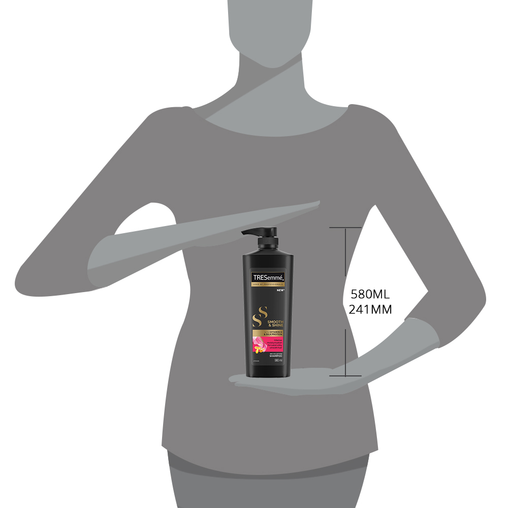 Tresemme Smooth & Shine Shampoo, 580 ml, Pack of 1 Tresemme Smooth & Shine Shampoo, 580 ml, Pack of 1