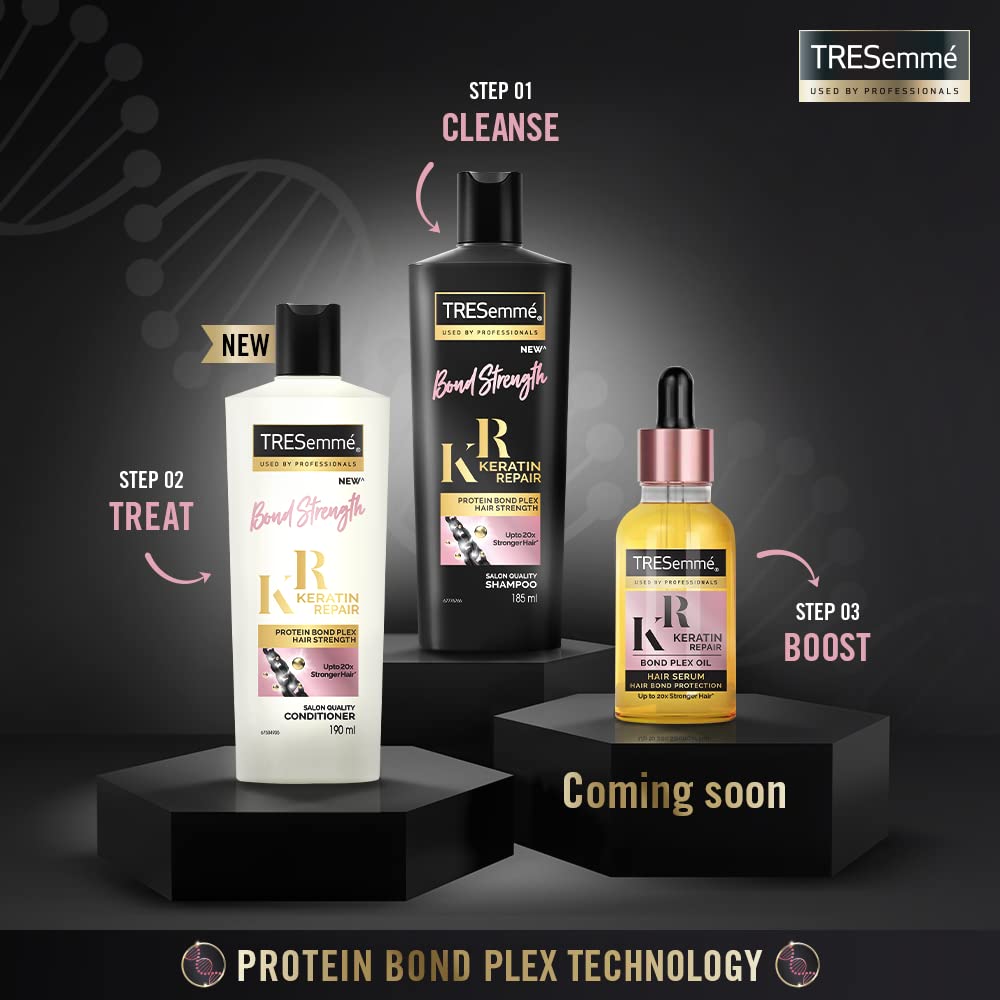 Tresemme Keratin Repair Bond Strength Conditioner, 190 ml, Pack of 1 Tresemme Keratin Repair Bond Strength Conditioner, 190 ml, Pack of 1