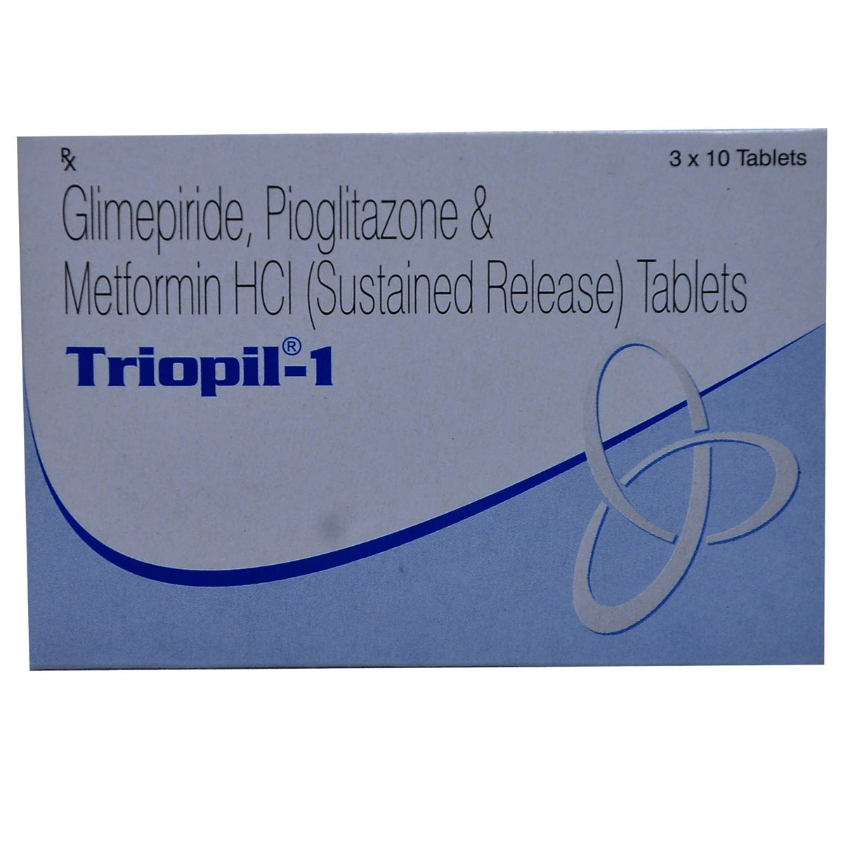 Triopil-1 Tablet 10's, Pack of 10 TABLETS Triopil-1 Tablet 10's, Pack of 10 TABLETS