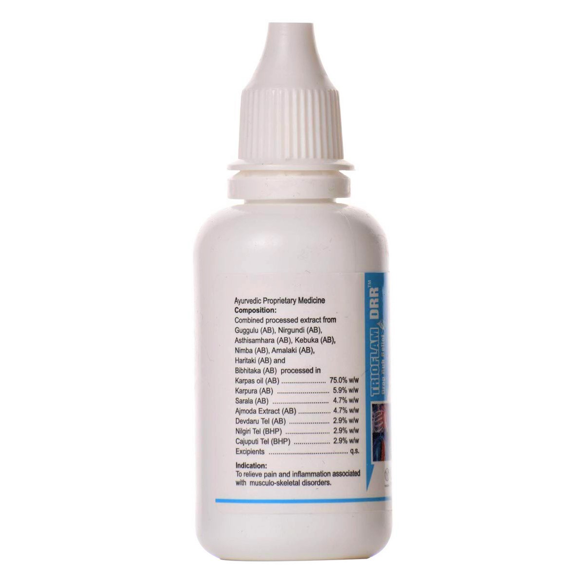 Trioflam Drr Drop Rub Relief, 30 ml, Pack of 1 Trioflam Drr Drop Rub Relief, 30 ml, Pack of 1