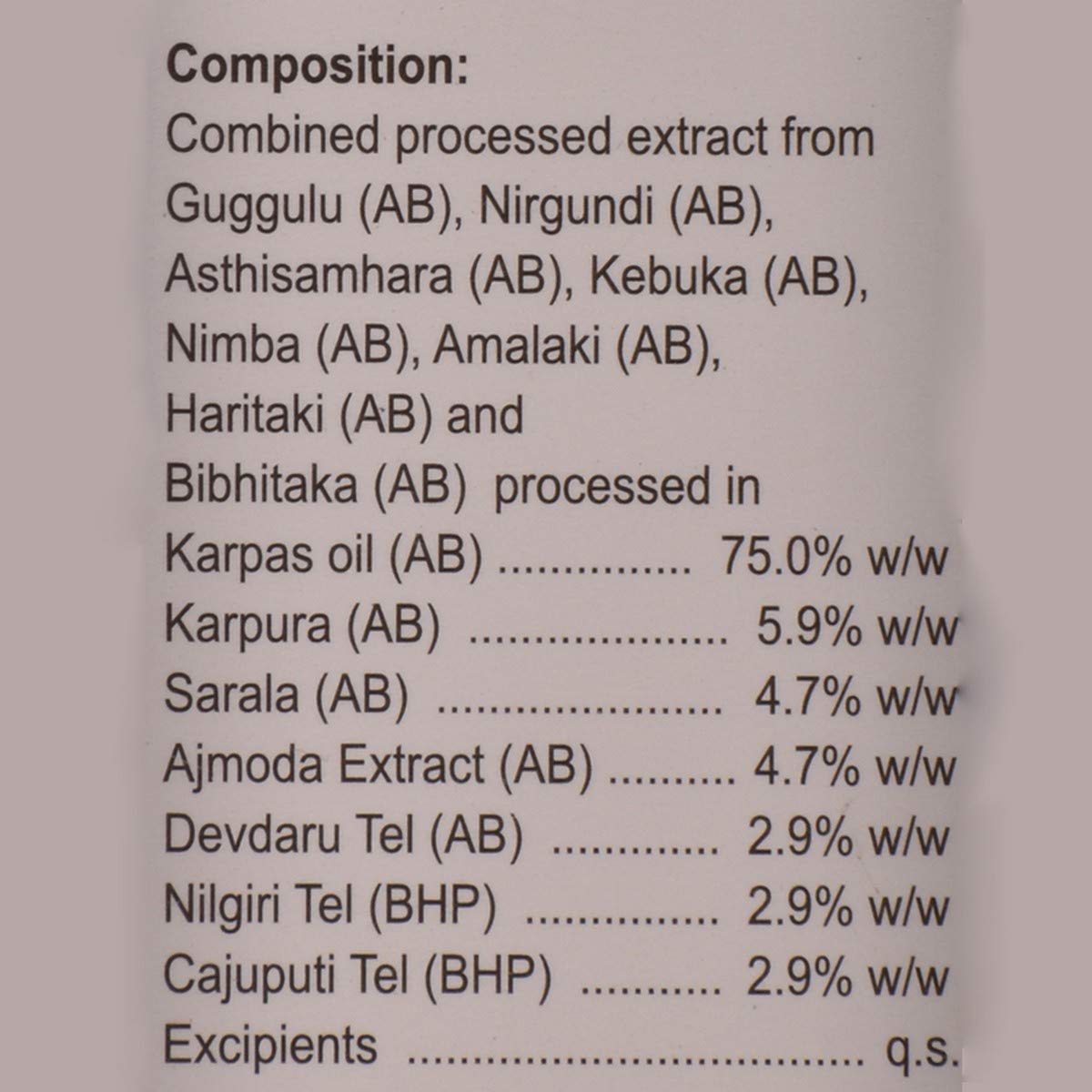 Trioflam Drr Drop Rub Relief, 30 ml, Pack of 1 Trioflam Drr Drop Rub Relief, 30 ml, Pack of 1