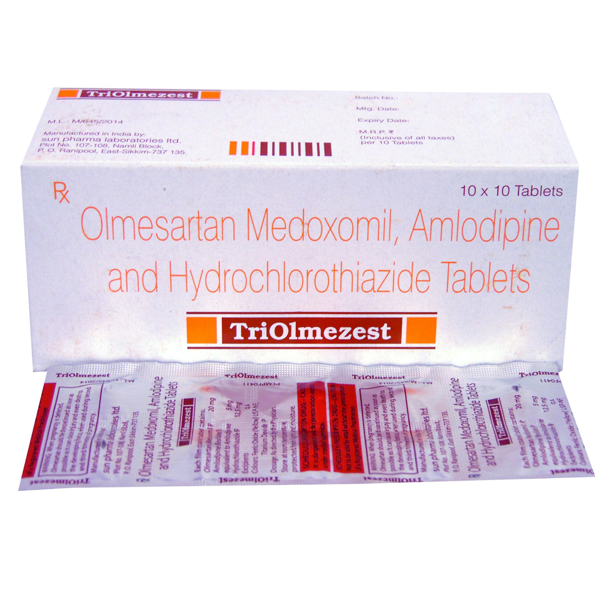 Buy Triolmezest Tablet 10's Online