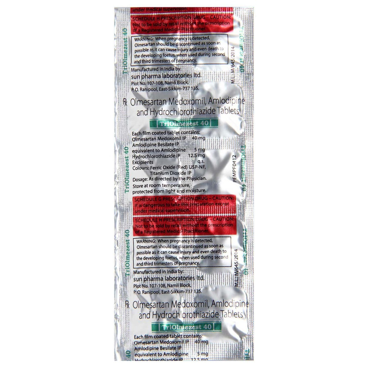 Triolmezest 40 Tablet 10's, Pack of 10 TABLETS Triolmezest 40 Tablet 10's, Pack of 10 TABLETS