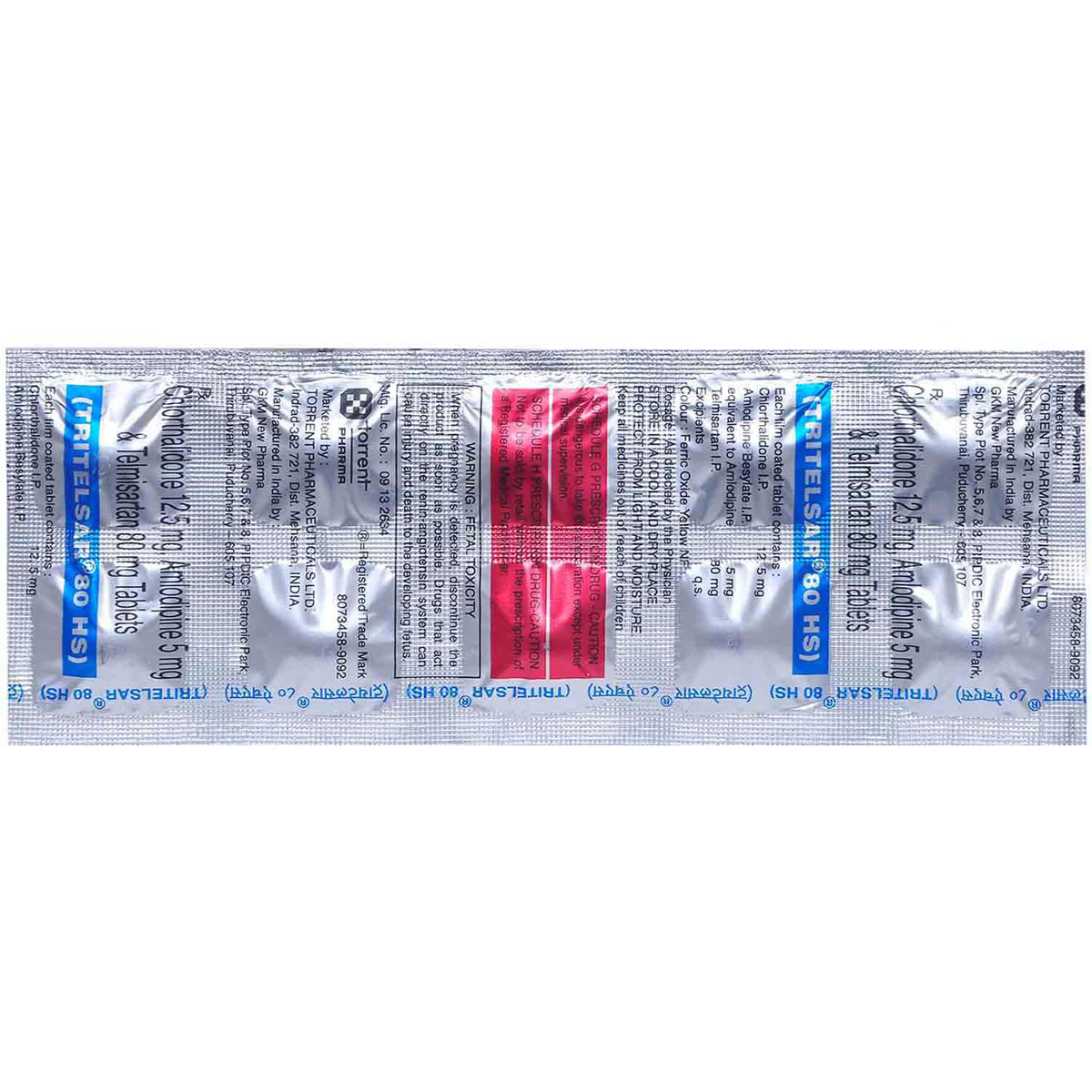 Tritelsar 80 HS Tablet 10's, Pack of 10 Tritelsar 80 HS Tablet 10's, Pack of 10