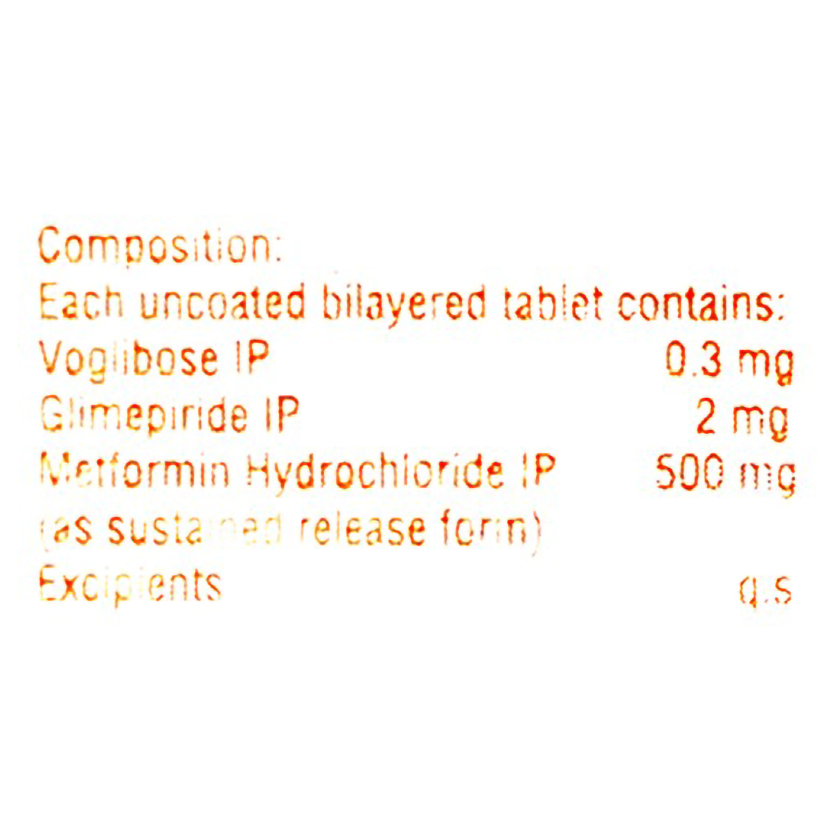 Trivoglicad 2 Tablet 10's, Pack of 10 TABLETS Trivoglicad 2 Tablet 10's, Pack of 10 TABLETS