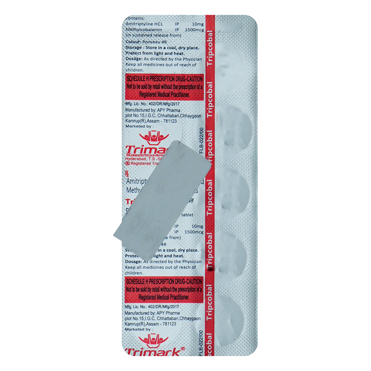 Buy Tripcobal Tablet 10's Online