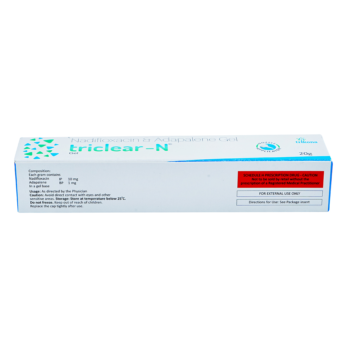 Triclear-N Gel 20 gm, Pack of 1 Gel Triclear-N Gel 20 gm, Pack of 1 Gel