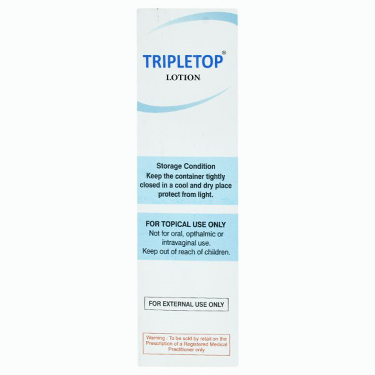 Tripletop Lotion 100 ml, Pack of 1 LOTION Tripletop Lotion 100 ml, Pack of 1 LOTION