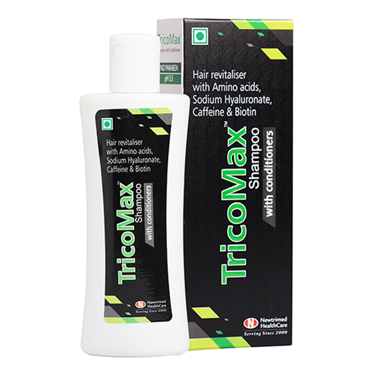 Tricomax Shampoo With Conditioner 180 ml, Pack of 1 Tricomax Shampoo With Conditioner 180 ml, Pack of 1