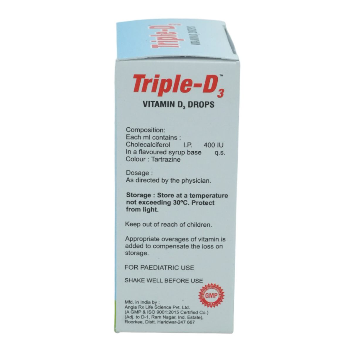 Triple-D3 Drops 30 ml, Pack of 1 Triple-D3 Drops 30 ml, Pack of 1