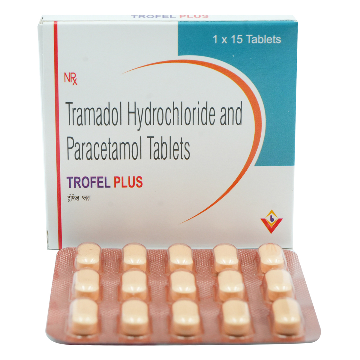 Trofel Plus 37.5 mg/325 mg Tablet 15's, Pack of 15 Trofel Plus 37.5 mg/325 mg Tablet 15's, Pack of 15