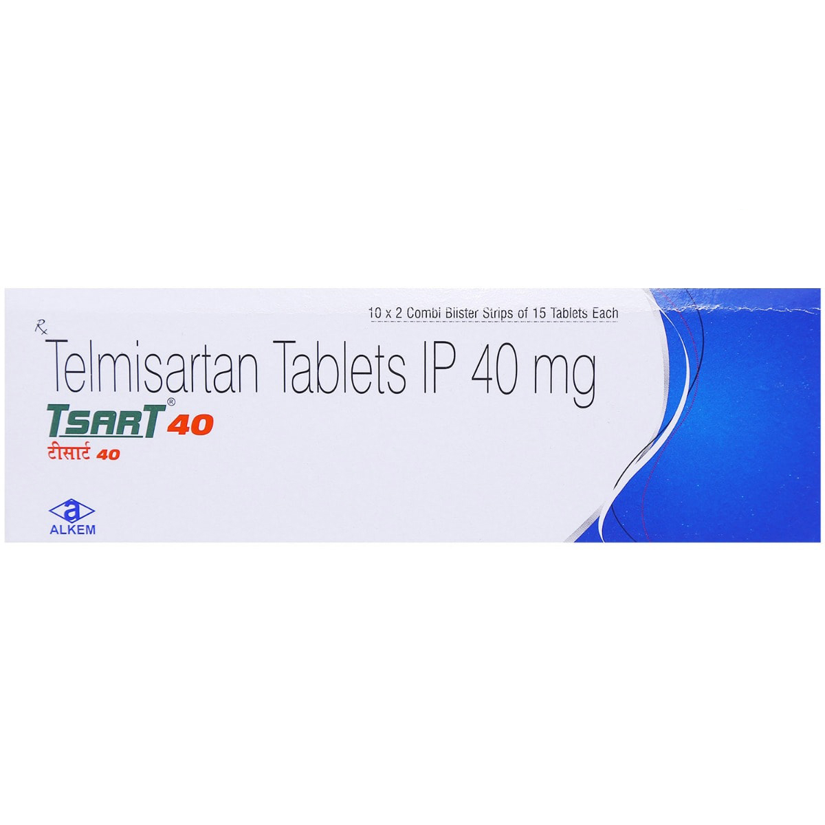 Tsart 40 Tablet 15's, Pack of 15 TABLETS Tsart 40 Tablet 15's, Pack of 15 TABLETS